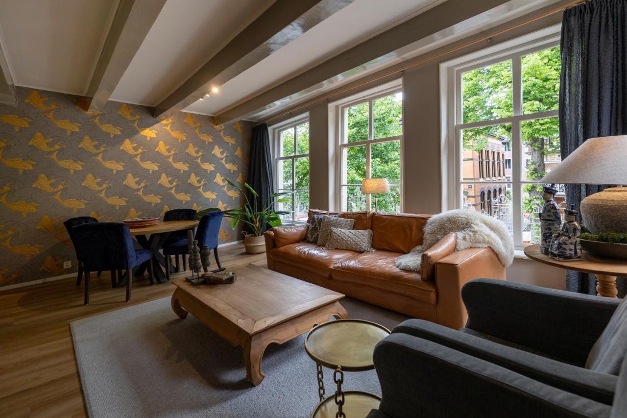 Heritage 17Th Century City Apartment Monsieur Philippe Leeuwarden Eksteriør billede